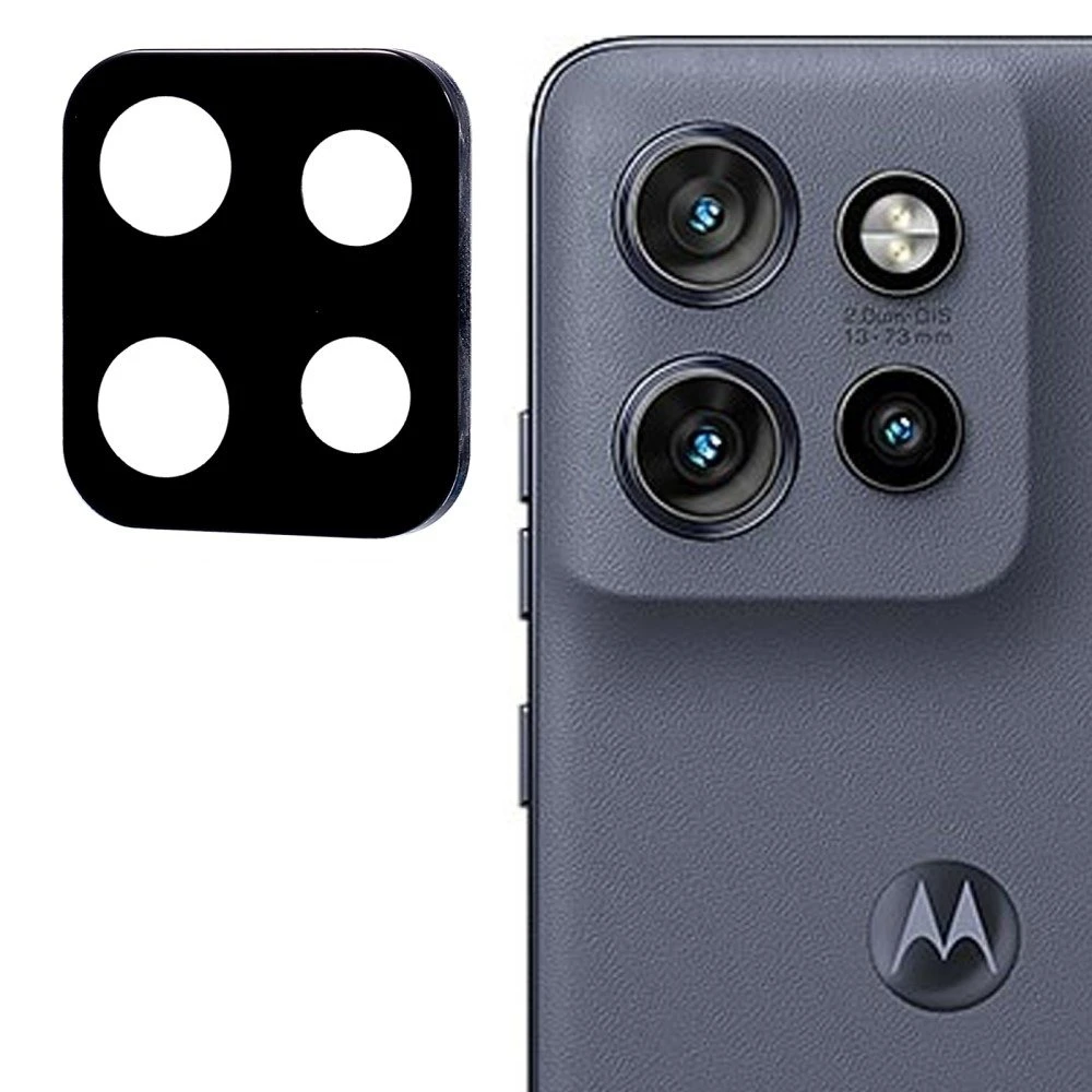 SKALO Motorola Edge 50 Neo 5G 3D Kameralinse Beskyttelse - Sort