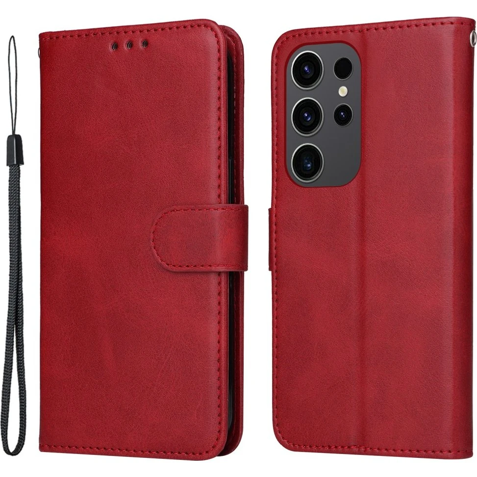 SKALO Samsung S24 Ultra PU-læder Pungetui