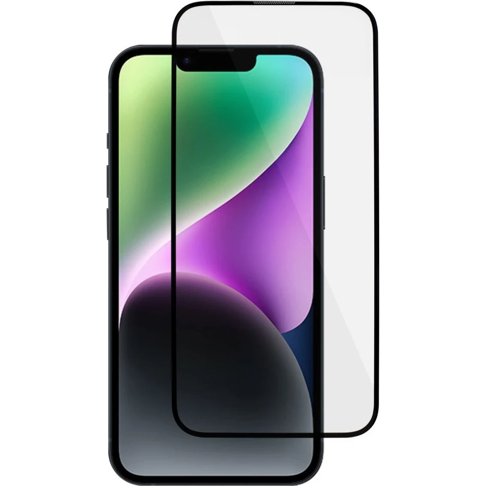 SKALO 2-pak iPhone 15 Full-Fit Hærdet Glas Skærmbeskyttelse