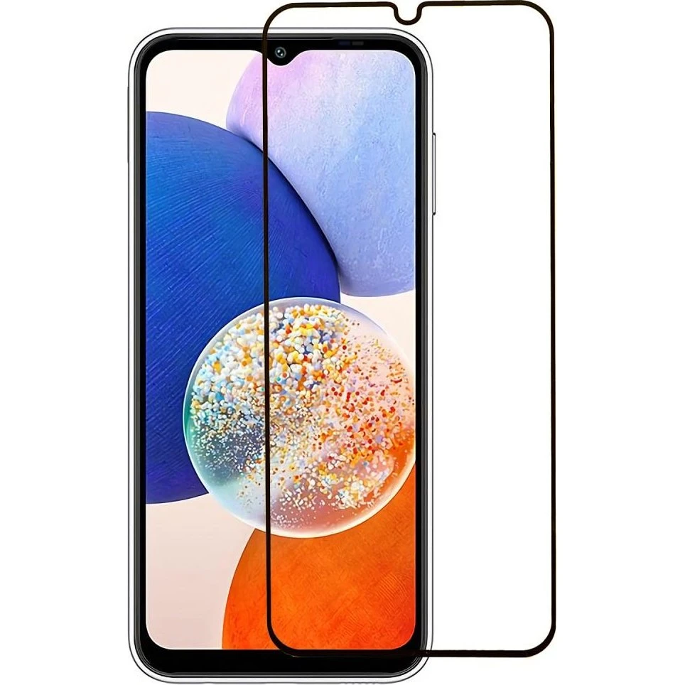 SKALO Samsung A14 4G/5G Full-Fit Hærdet Glas Skærmbeskyttelse (2-pak)