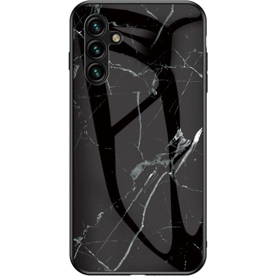 SKALO Samsung A54 5G Marmor Cover - Hærdet glas & TPU