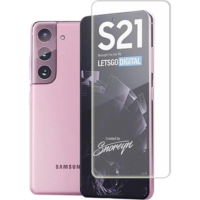 SKALO 2-pak Hærdet Glas Skærmbeskyttelse til Samsung S21