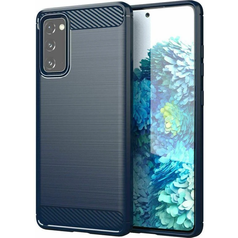 SKALO Samsung S20 FE Armor Carbon Stødsikkert TPU-cover