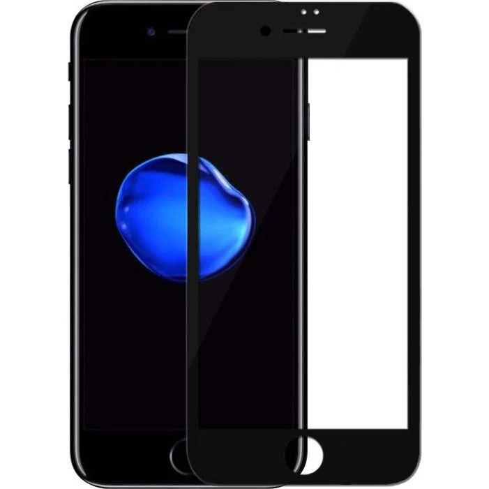 SKALO Full-Fit Hærdet Glas Skærmbeskyttelse til iPhone SE (2020/2022)