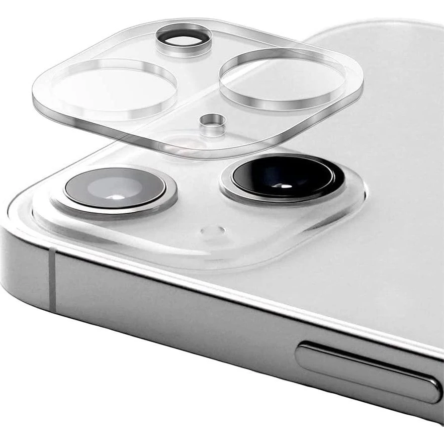 iPhone 14 & iPhone 14 Plus Kamera Linsecover - 9H Hærdet Glas