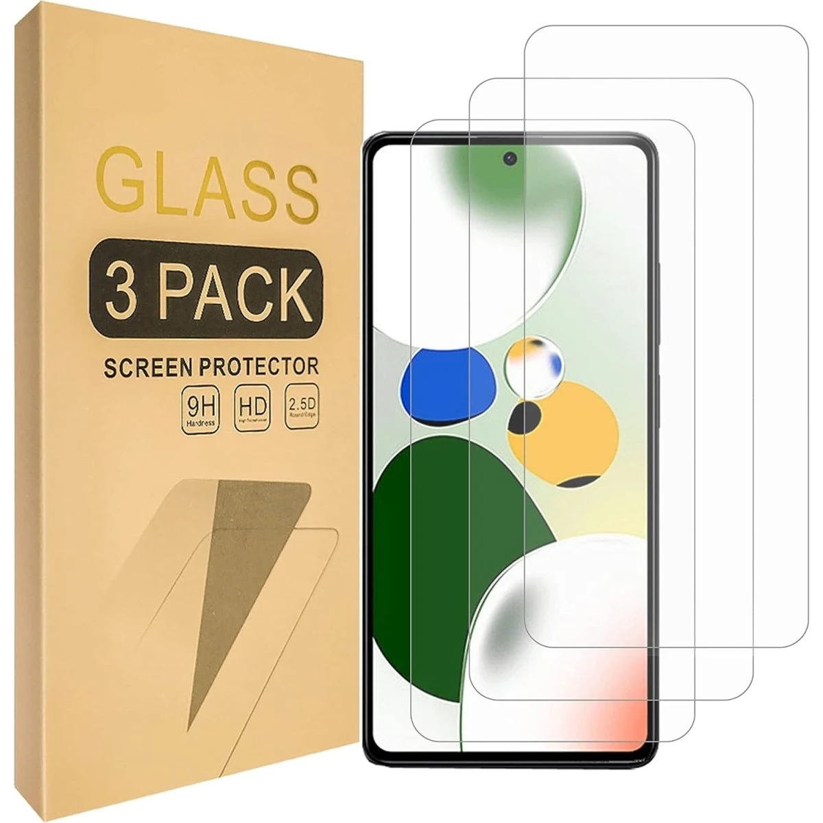 3x Xiaomi Mi 12 Pro Skærmbeskytter i hærdet glas