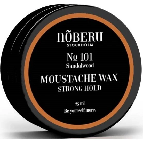Nõberu Stockholm Moustache Wax No 101 Sandalwood 25 ml
