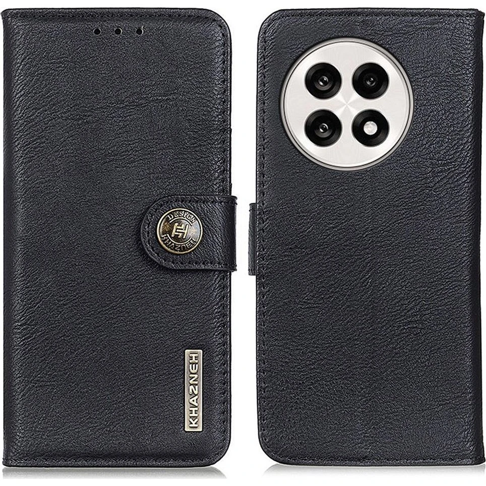 KHAZNEH Wallet Case til OnePlus 13R / Ace 5 - Sort