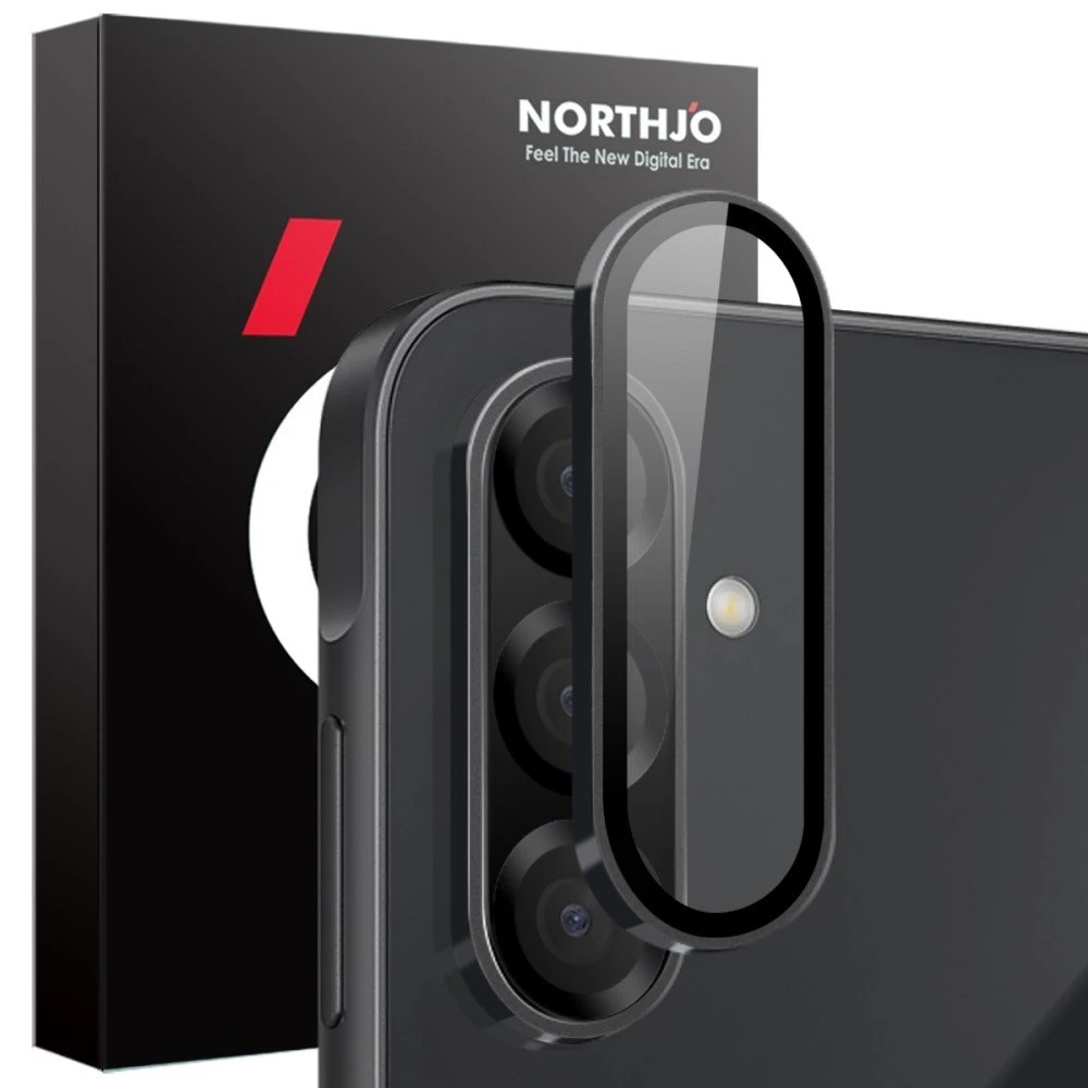 NORTHJO Kameralinsebeskytter til Samsung Galaxy A56 5G - Sort