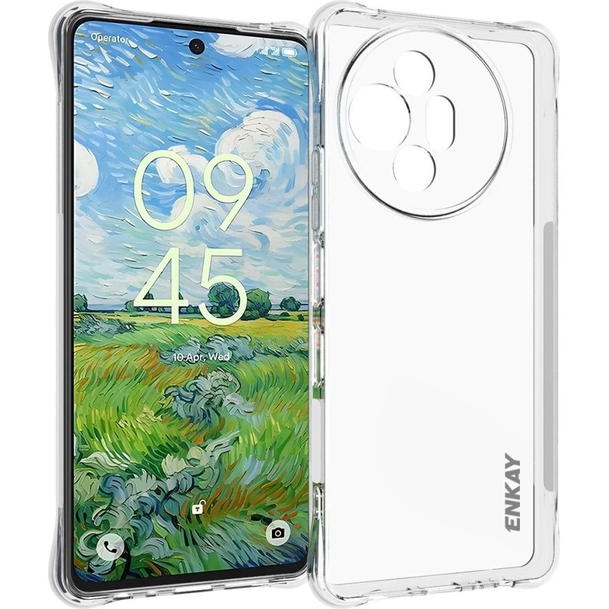 HAT PRINCE Transparent TPU-cover til TCL 50 Pro/Nxtpaper 5G