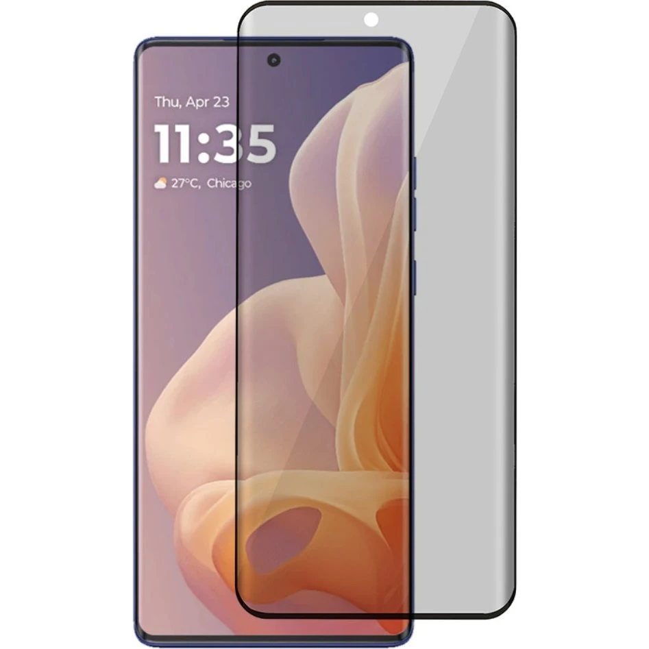 Motorola Moto G85 5G Anti-Spy Skærmbeskytter i Hærdet Glas