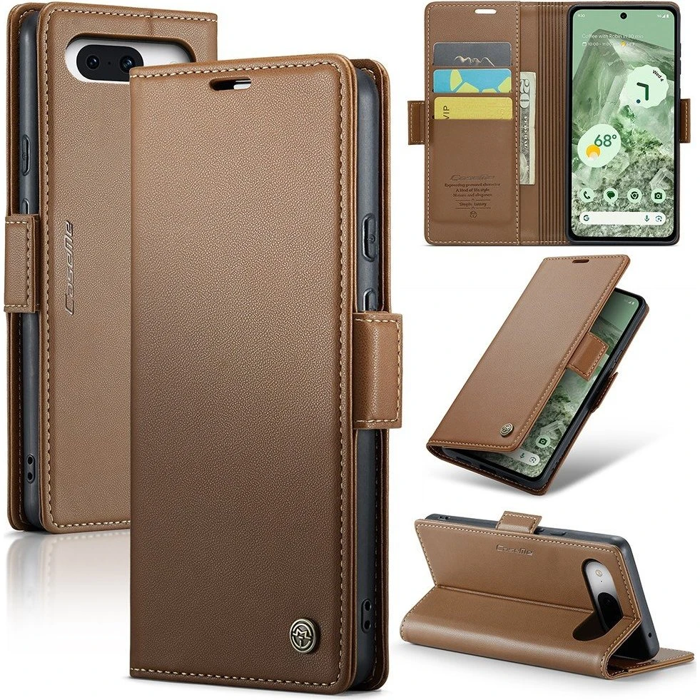 CASEME Retro Wallet Case til Google Pixel 8a