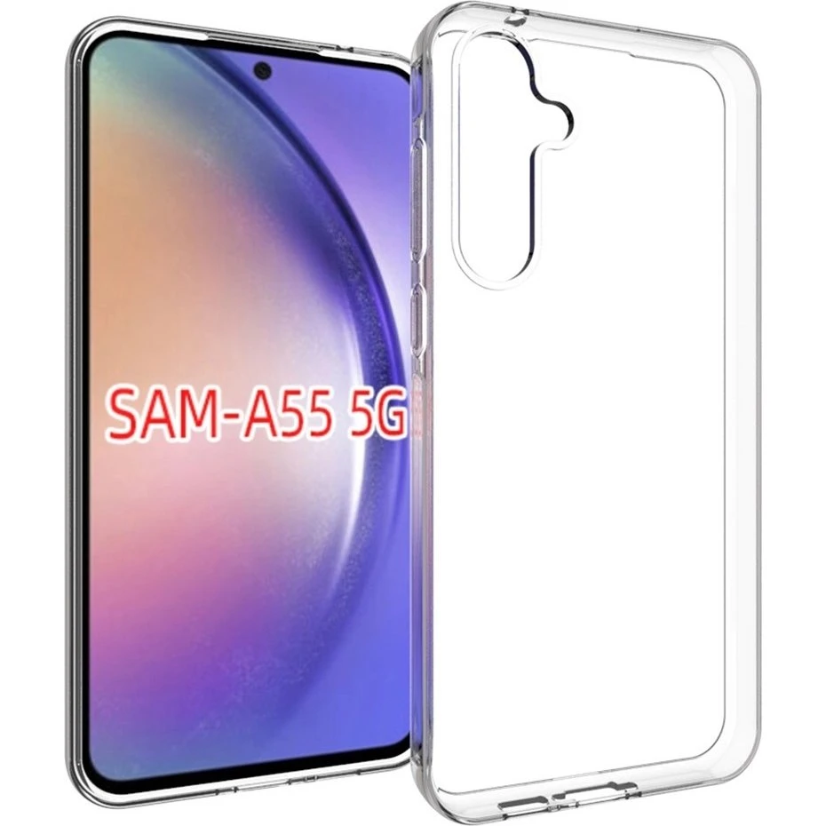 Samsung Galaxy A55 TPU Cover - Klart og stødsikkert etui