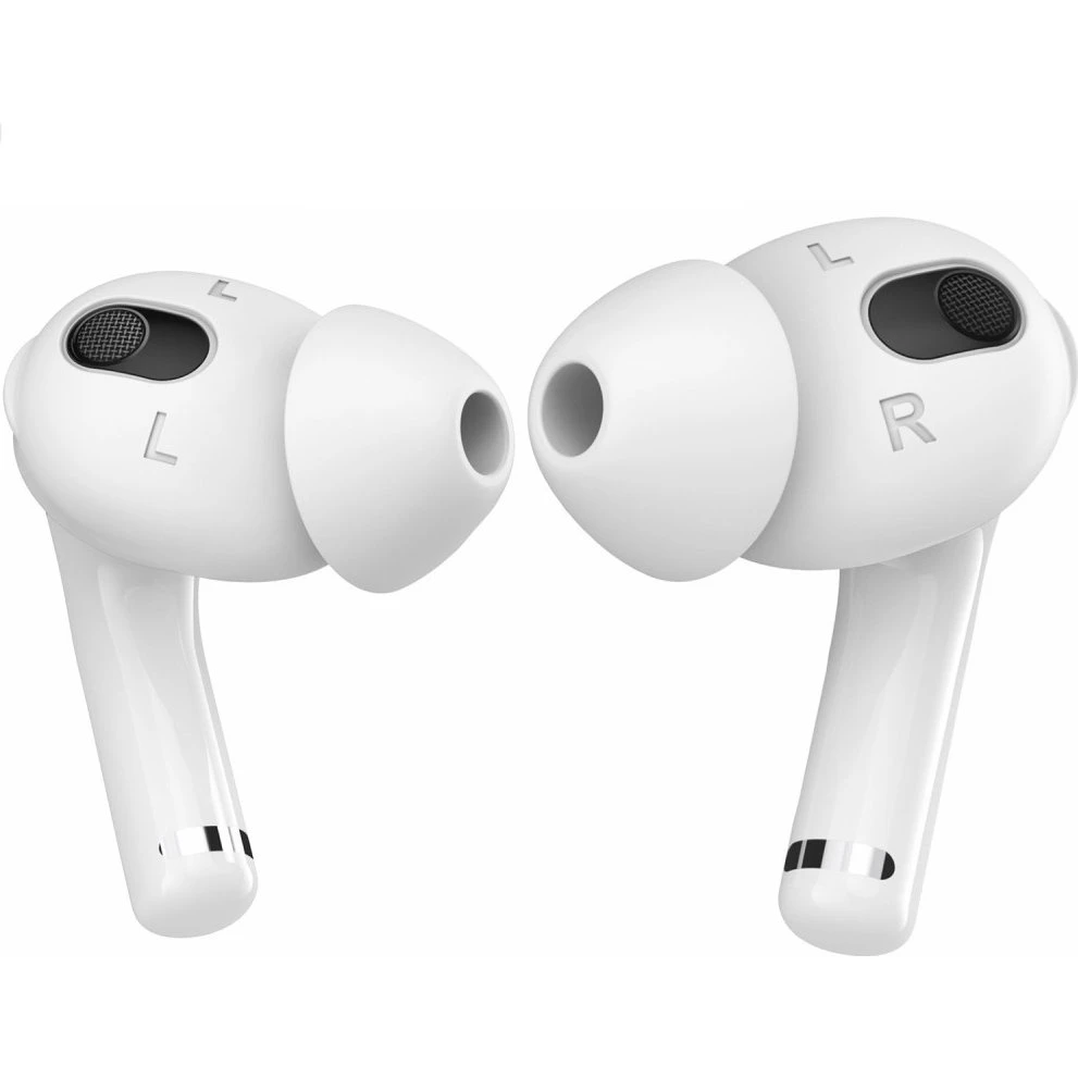 AHASTYLE Silikonecover til AirPods 3, Støjreducerende, M, Hvid