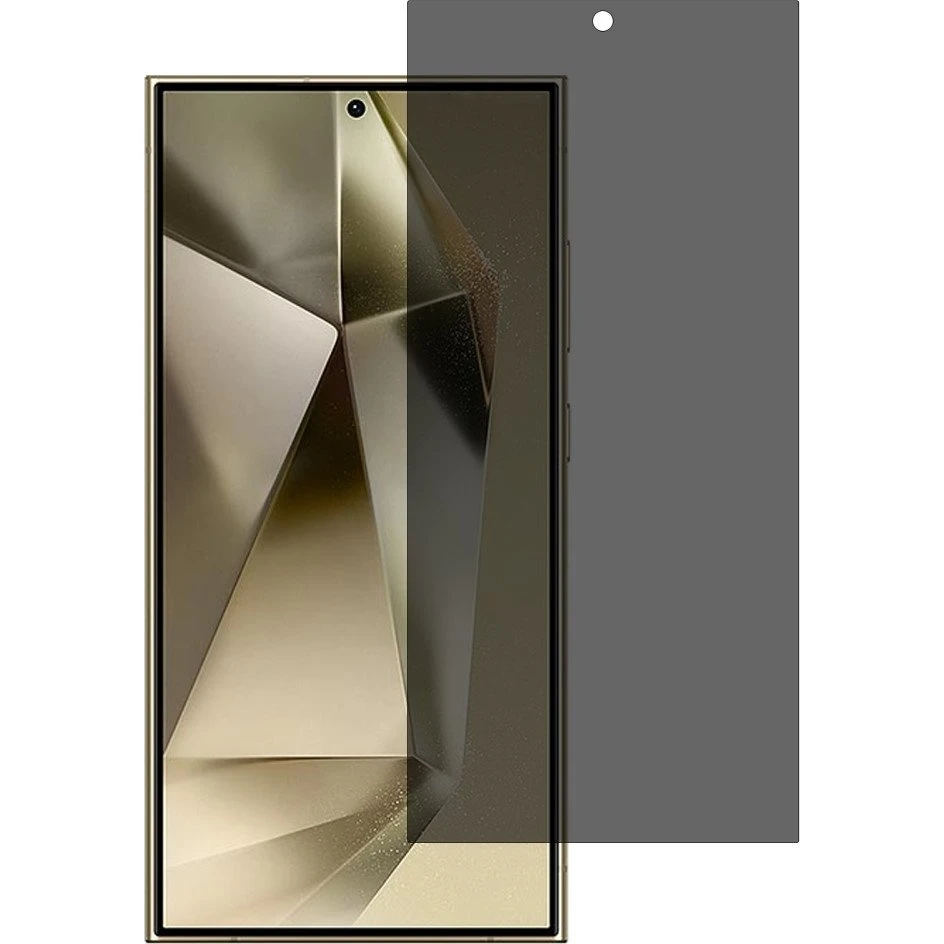 Samsung Galaxy S24 Ultra Skærmbeskytter - Privacy Anti-Spy Glas