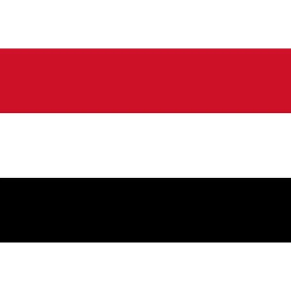 Yemens flag - 150 x 90 cm i 100% polyester