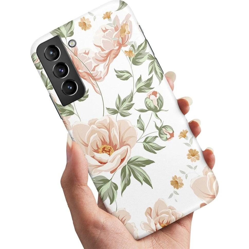 Samsung Galaxy S22 Cover - Blomstermønster
