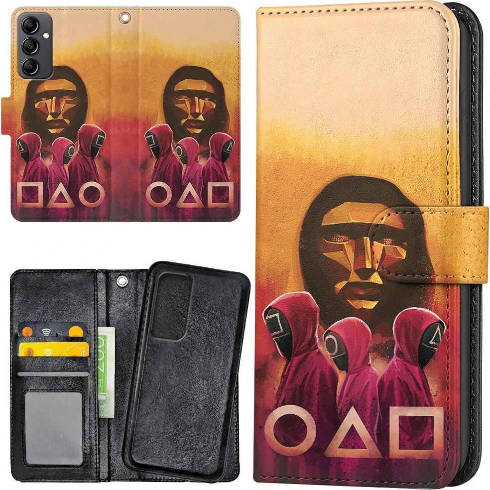 Samsung Galaxy S24 Cover med Squid Game Pung-etui