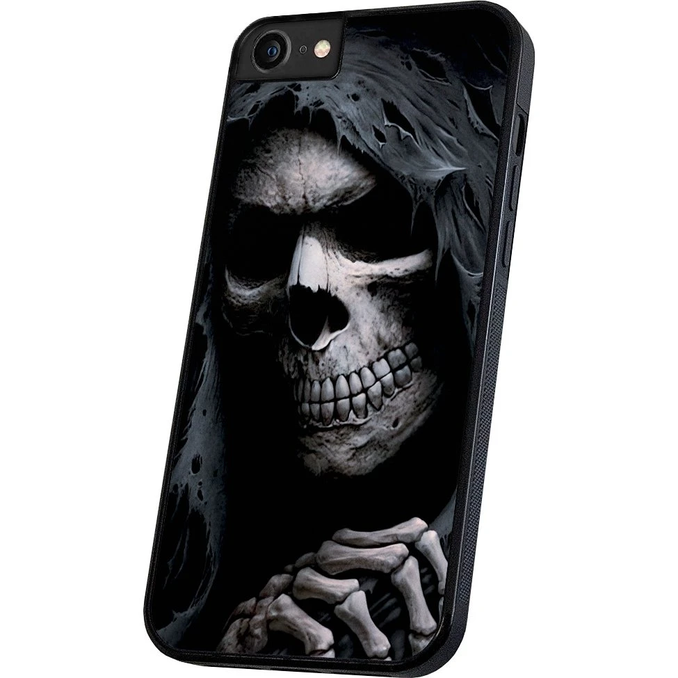 iPhone 16e/17e Cover Grim Reaper - Sort