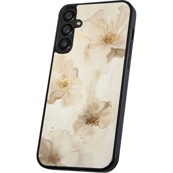 Samsung Galaxy S26 Cover med Flower-design - Sort