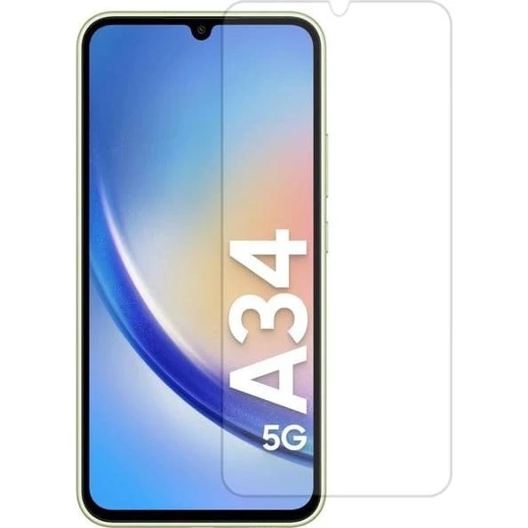 Samsung Galaxy A34 5G Skærmbeskytter i Hærdet Glas 0,3mm