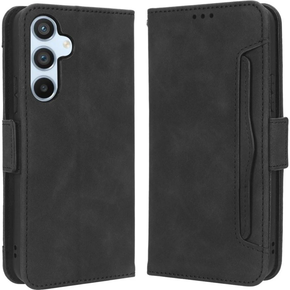 Samsung Galaxy A54 5G Wallet Stand Flip Cover - Sort