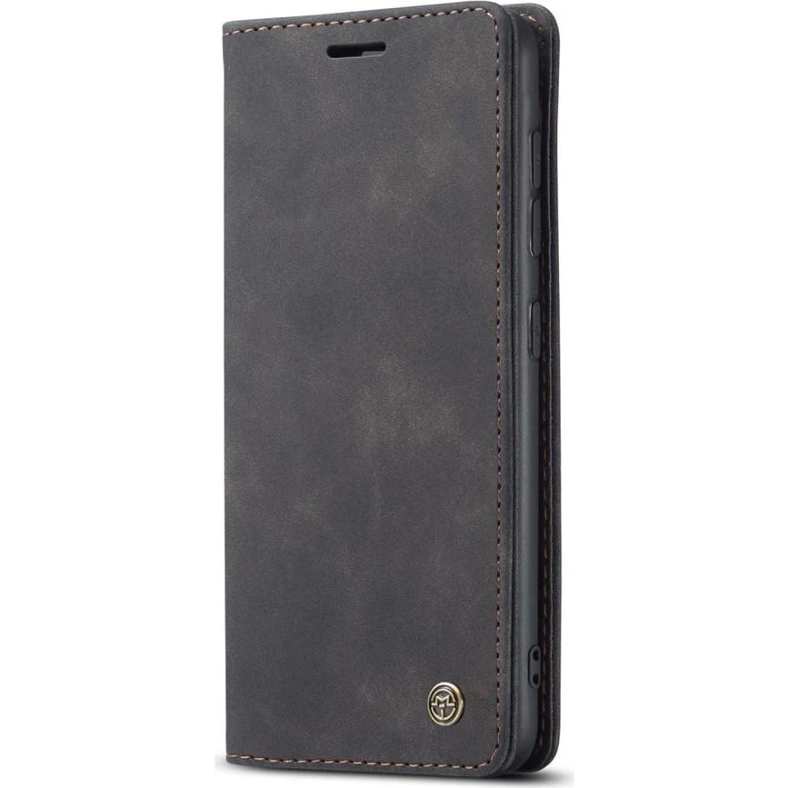 CASEME Retro Wallet Case til Samsung Galaxy S21 Ultra - Sort