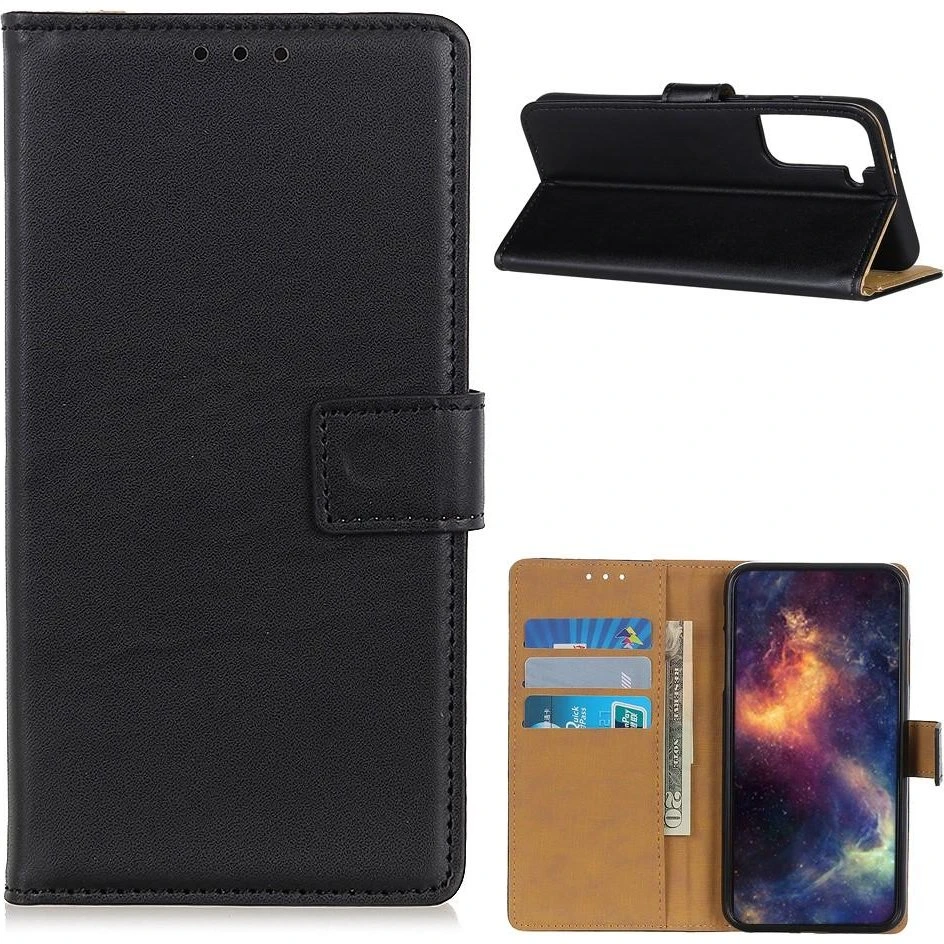 Pung Stand Telefontaske til Samsung Galaxy S21 - Sort