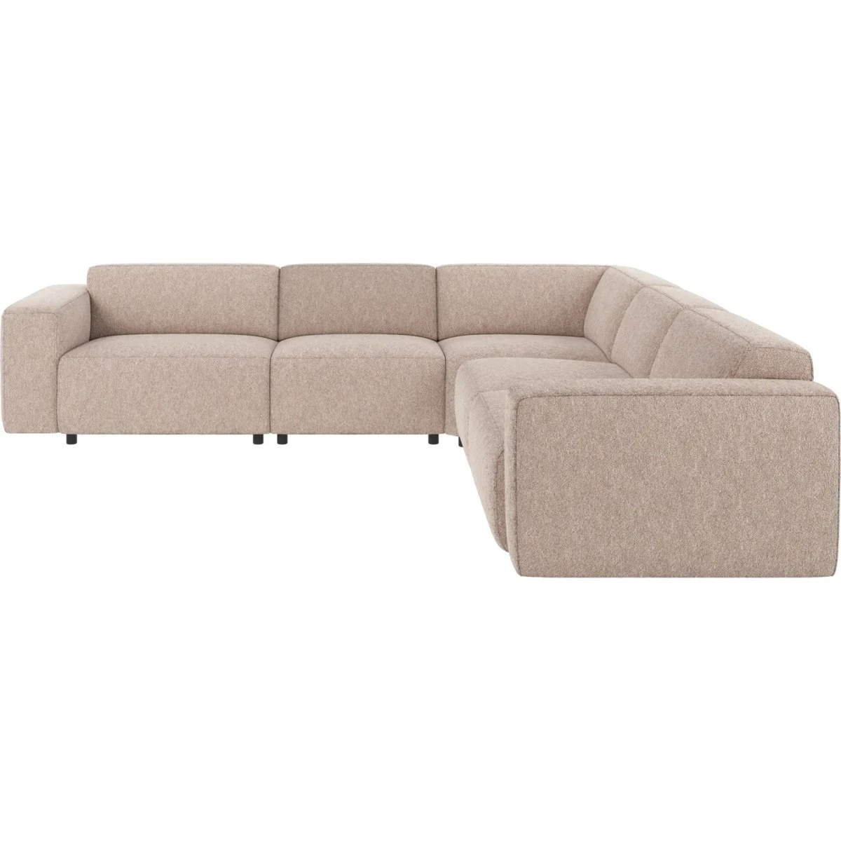 Rowico Willard 3+3 hjørnesofa - Lys beige stof
