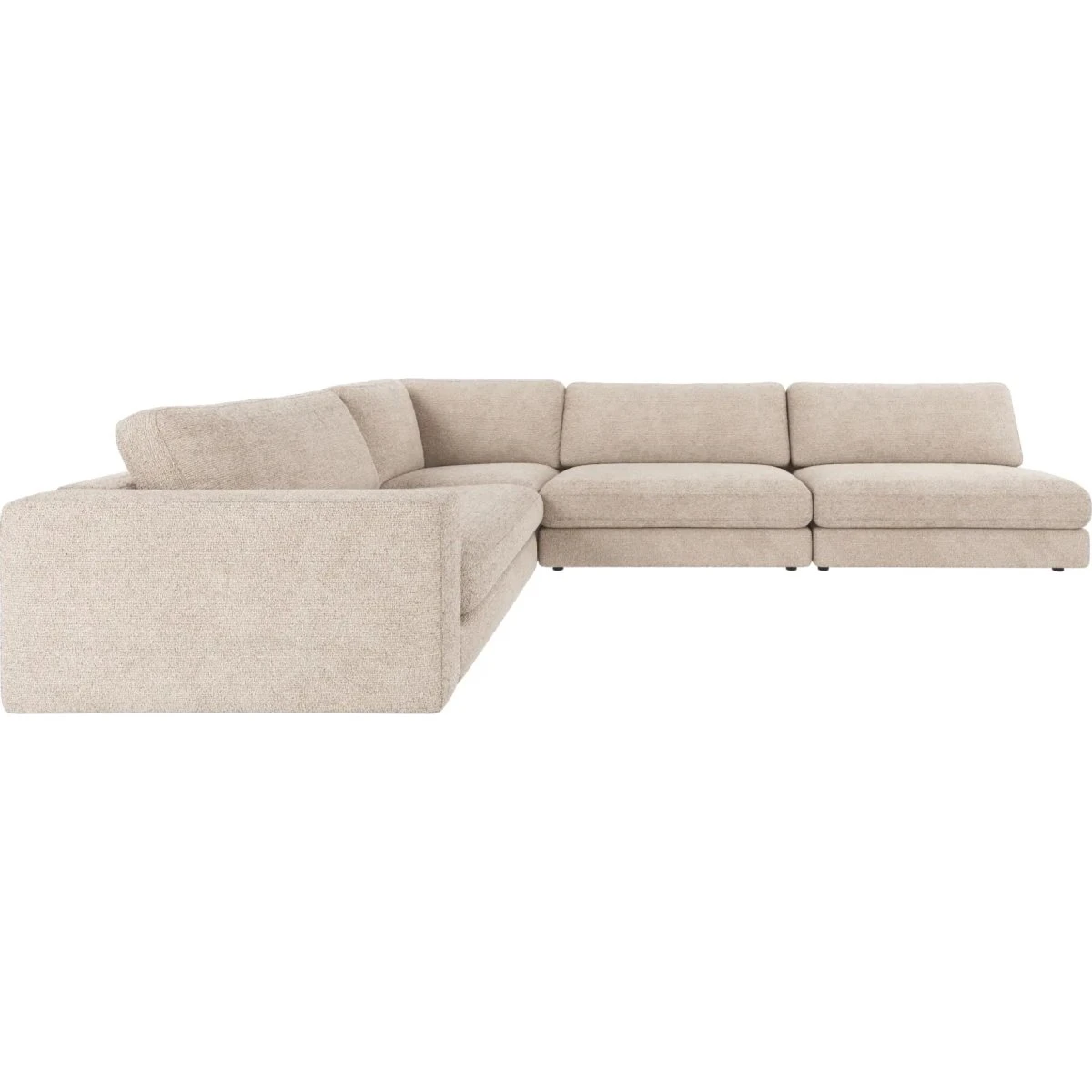 Rowico Duncan hjørnesofa 2+3-personers, lysegrå, åben højre side