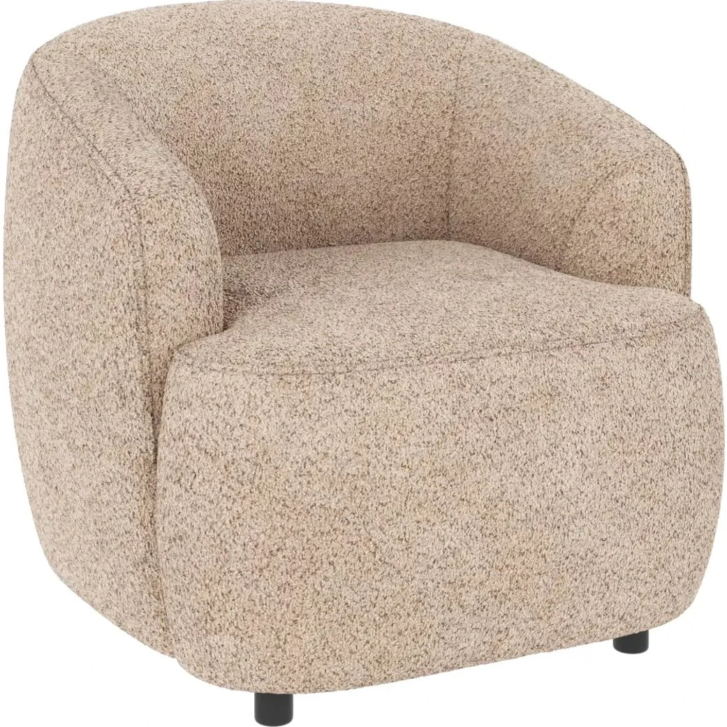 Rowico Home Dermot loungestol - Lys beige - Anna stof