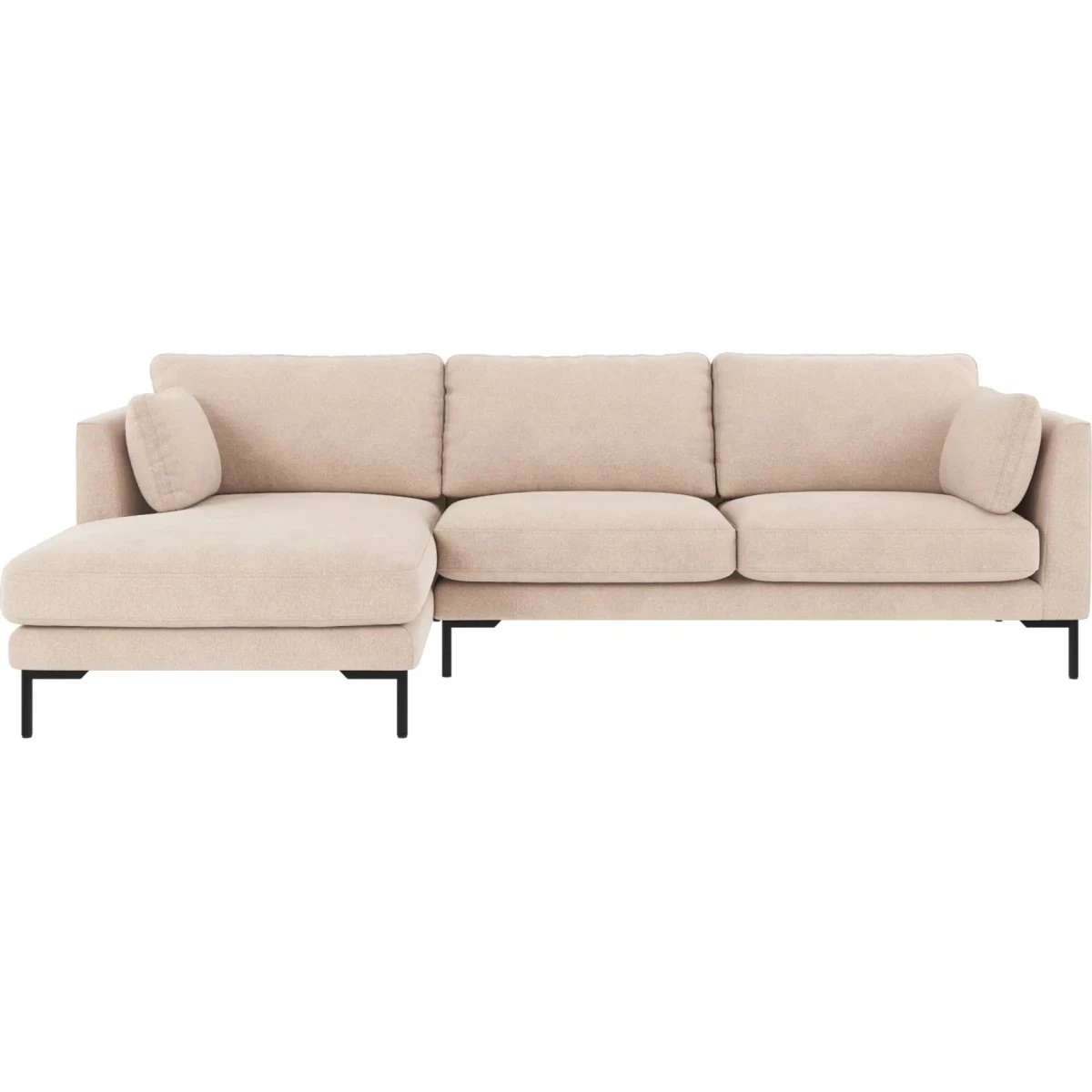 Rowico Home Corwin 3,5-personers sofa med chaiselong - Lys beige