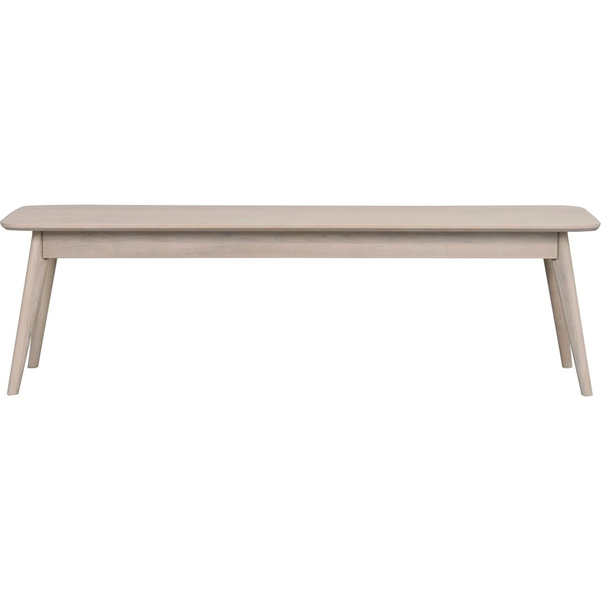 Rowico Yumi Bænk - Beige/Hvidpigmenteret Eg - 155 cm