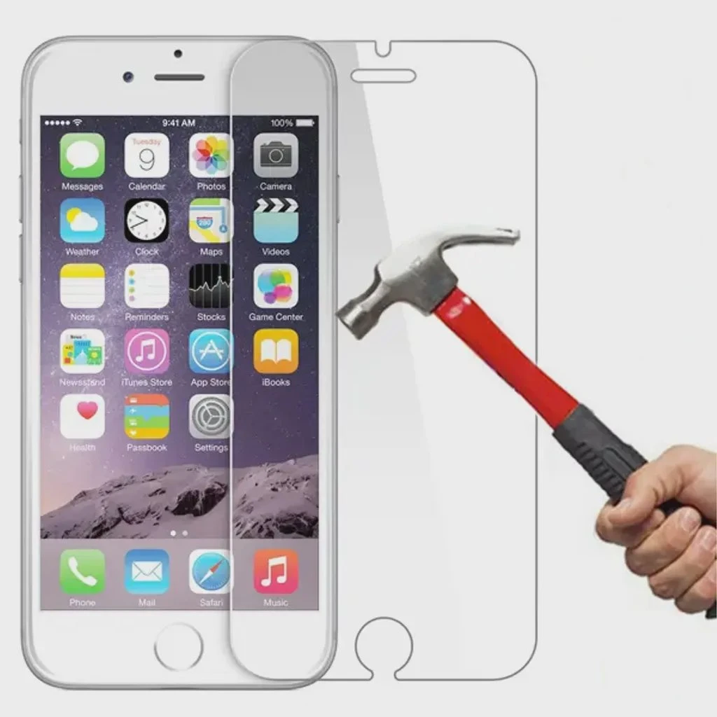 Weilis Skærmbeskytter i Hærdet Glas til iPhone 6/7/8/SE 2022