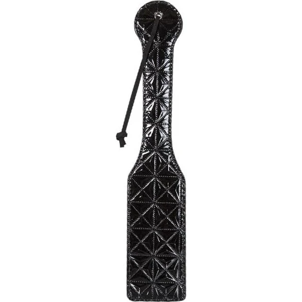 Diabolique Paddle Black BDSM Paddel
