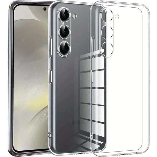 Samsung Galaxy S24 Plus Gennemsigtigt TPU-cover med kamerabeskyttelse