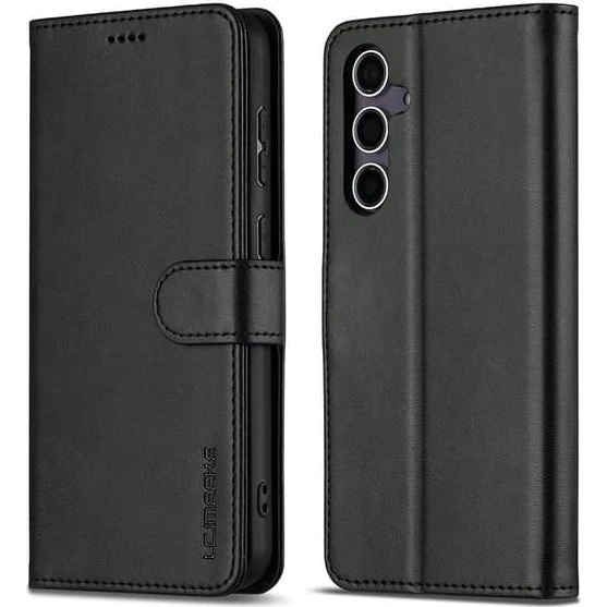 SKALO LC.IMEEKE Flip Cover til Samsung Galaxy A37 5G - Sort