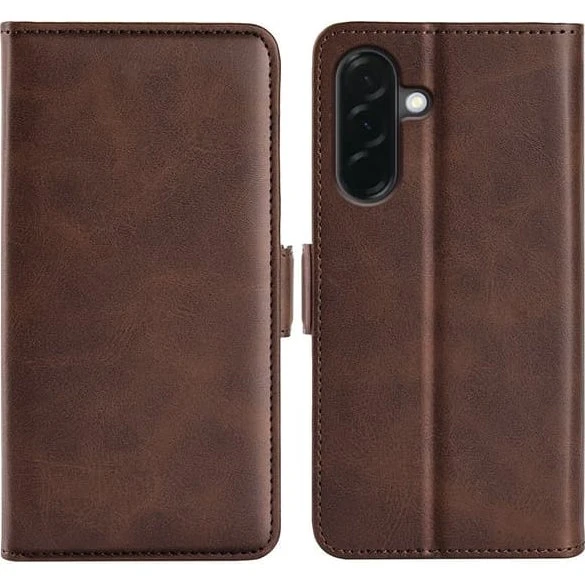 SKALO Premium ID Flip Cover til Samsung Galaxy A37 5G - Brun