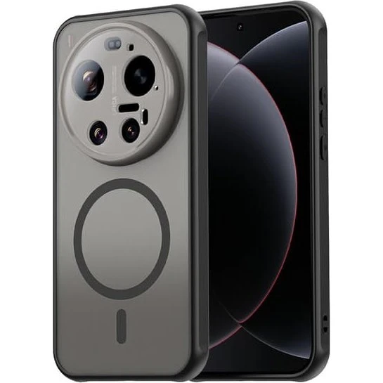 SKALO Mat Hybrid Cover til Xiaomi 17 Ultra - Sort