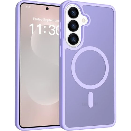 SKALO Skin-touch Hybrid Cover til Samsung Galaxy S26+ - Lilla