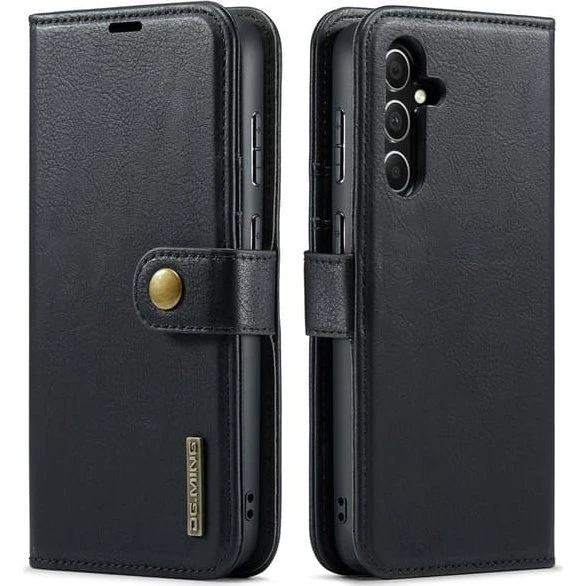 DG MING 2-i-1 Magnet Flip Cover til Samsung Galaxy S26 - Sort