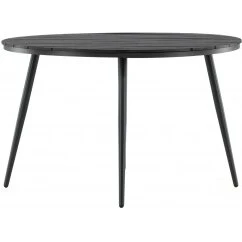 Venture Design Break rundt spisebord Ø120 cm - sort