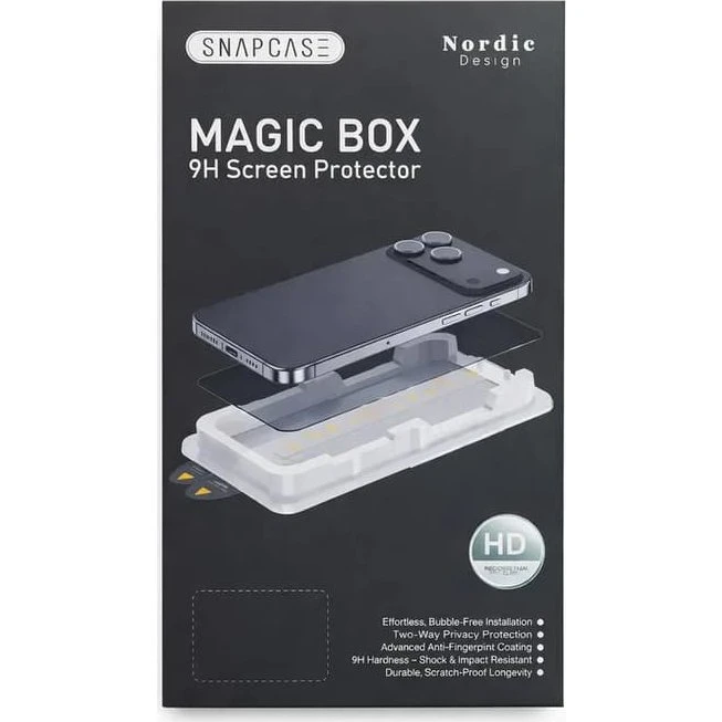 Snapcase MagicBox Privacy Skærmbeskytter til iPhone 17
