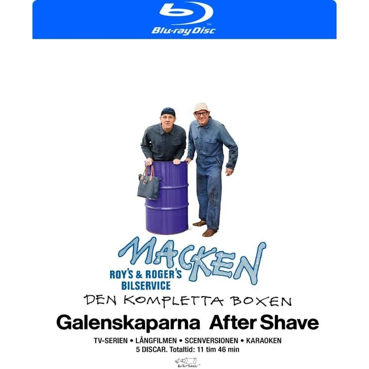 Galenskaparna: Macken - Den komplette boks (5 Blu-ray)