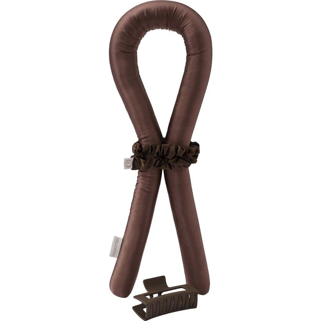 Lenoites Heatless Curls i Mulberry Silk - Medium Brown
