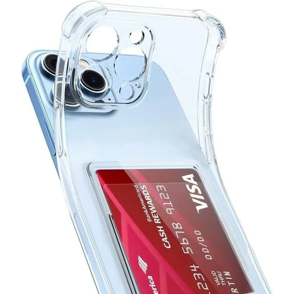iPhone 16 Pro Gennemsigtig Pung Taske