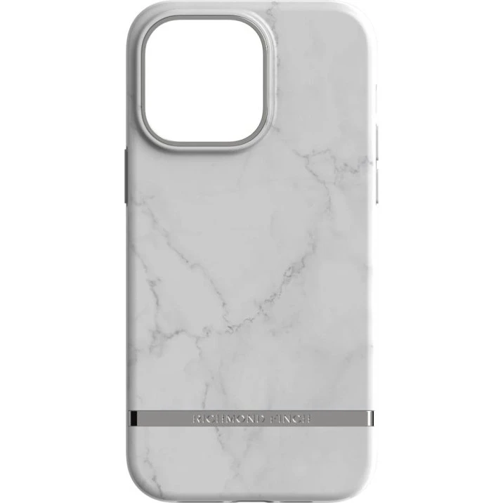 Richmond & Finch iPhone 14 Pro Max etui - Hvid marmor