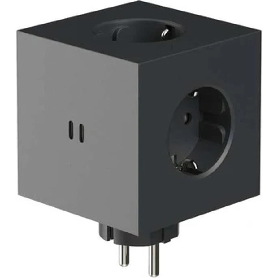 Avolt Square 2 USB-C Stikdåse - 30W - Stockholm Black