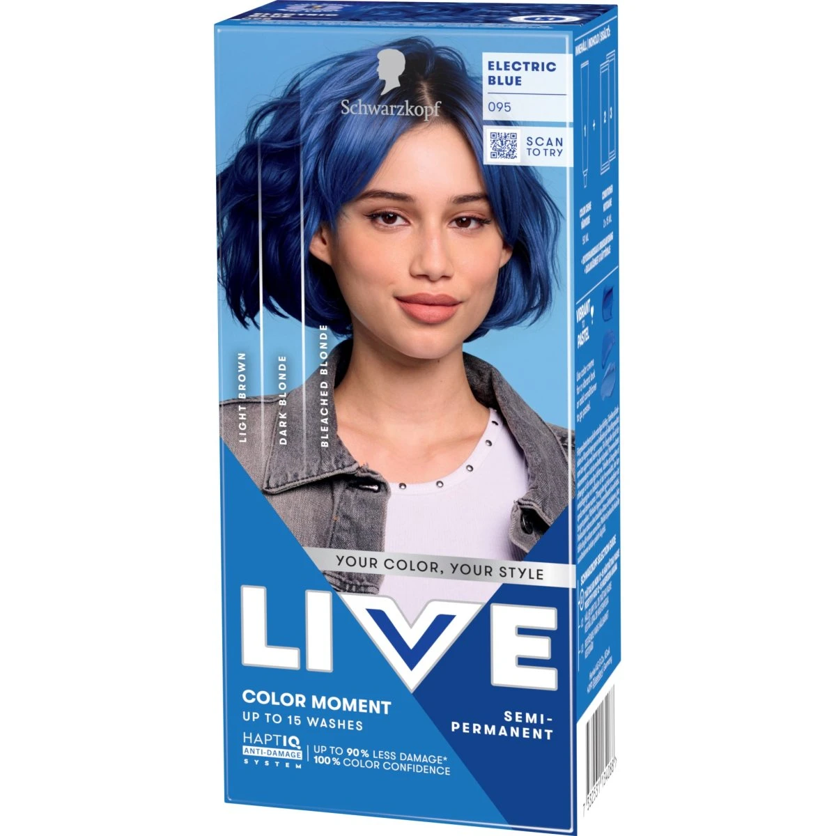 Schwarzkopf LIVE Color Moment 95 Electric Blue 80g