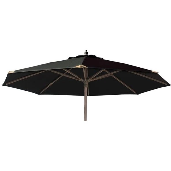 Signe Parasol 3 m, 2-delt – Sort